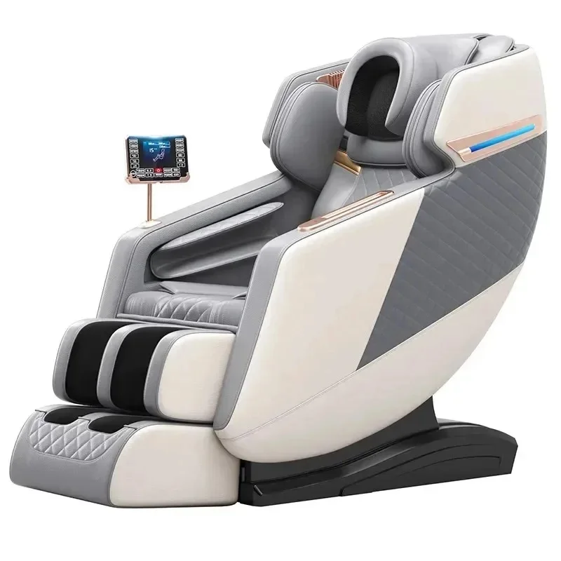 Electric Full Body Massage Chair, AI Voice Function for Salon and Home Parties, Zero Gravity Comfort Deluxe Edition