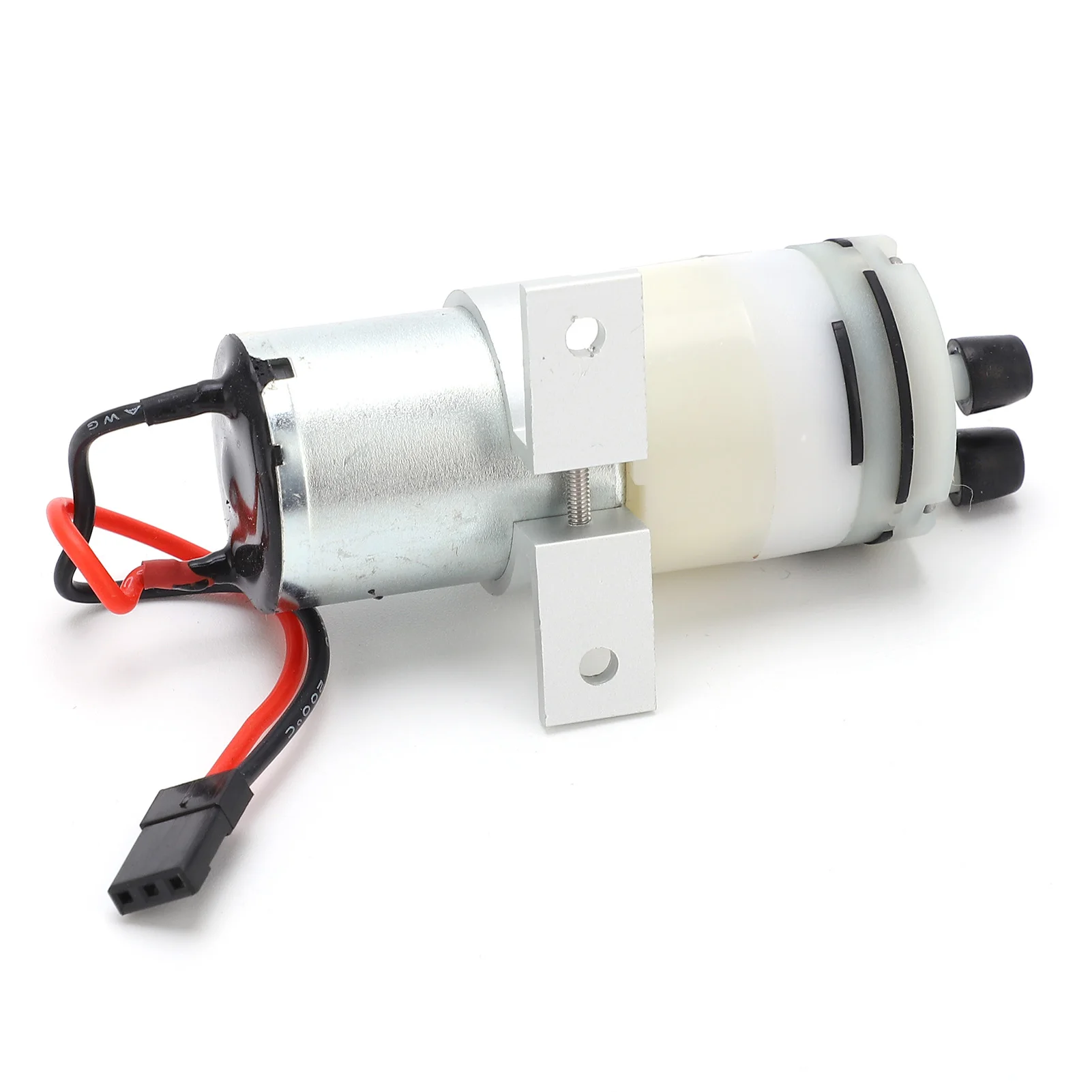RC Water Pump 3‑6V 370 Water Cooling Pump Low Noise Design JR Plug Erosion Proof and Strength Durable for RC Boats Motor ESC
