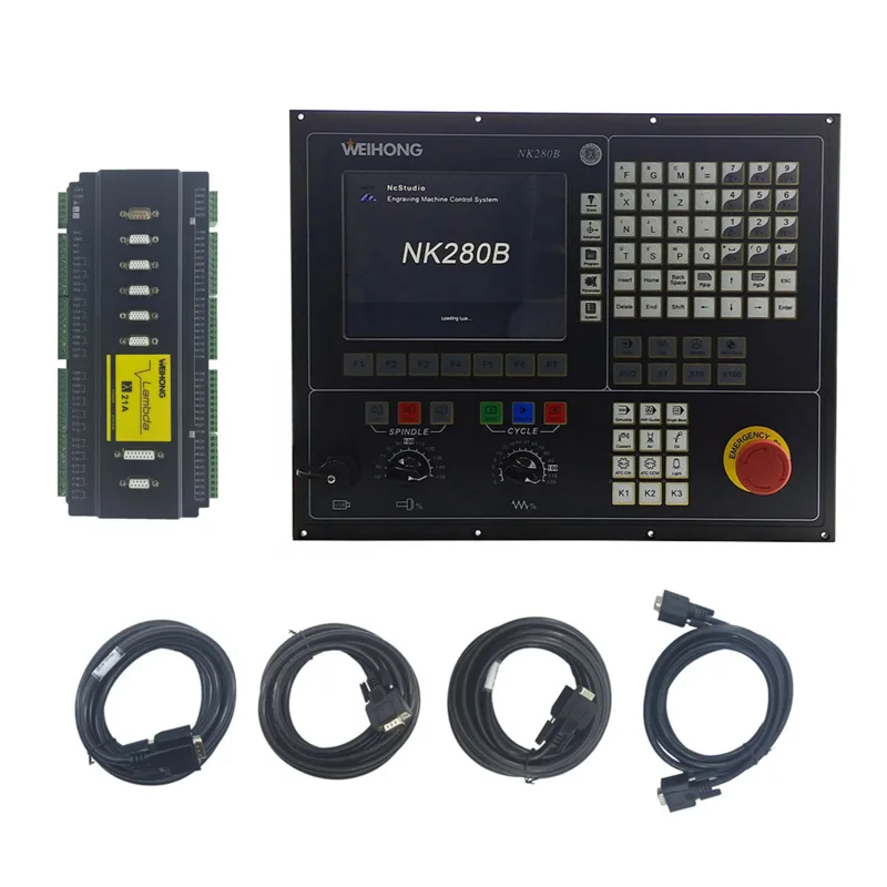 

CNC motion controller NK280B 3-4axis large CNC machining center motion control system Nc Studio WEIHONG supports tool change