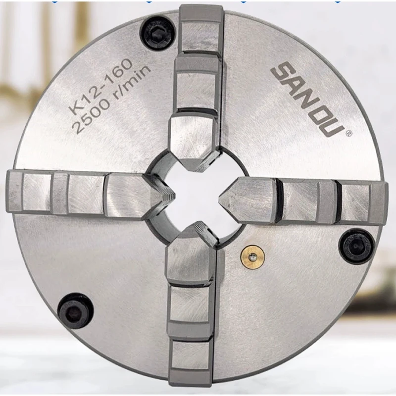 

4 Jaw Self-Centering Chuck 160mm SANOU Brand Scroll Chuck