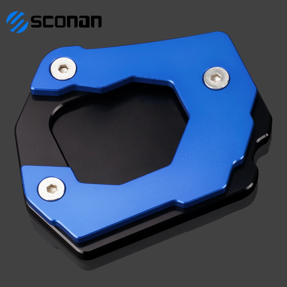 Kickstand Extension Foot Side Stand Enlarger Plate Pad For B MW F800GS F800 GS F 800 GS 2012 - 2017 2018 2019 2020 2021