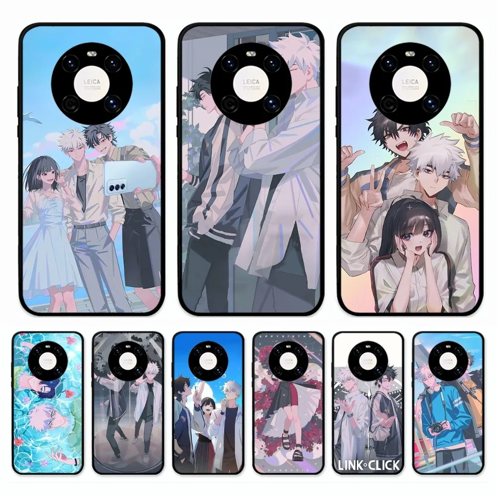 Anime Link Click Time Agent Phone Case For Huawei Mate 10 20 30 40 50 lite pro Nova 3 3i 5 6 SE 7 pro 7SE