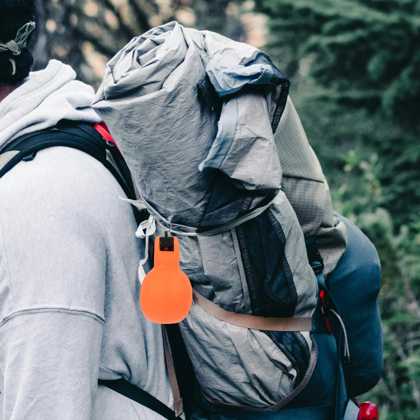 2 fischietti da spremere a mano compatti di colore brillante per sopravvivenza all'aperto per campeggio escursionismo strumento di sicurezza di emergenza plastica portatile