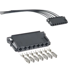 1 Set 7 Pin 1-1355396-1 A2115450328 Car Cable Harness Plug Electrical Connector for for Benz W204 C200 Kompressor 2008
