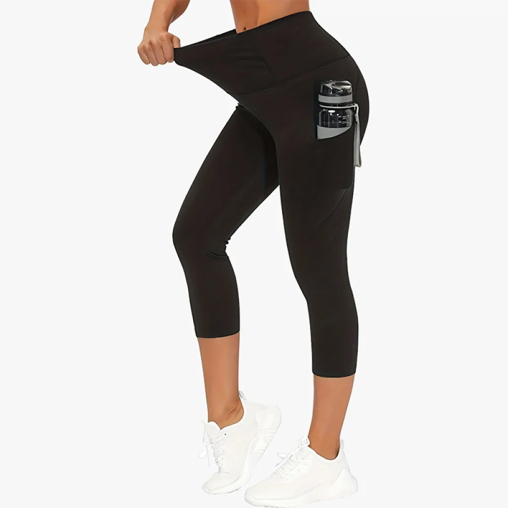 Fitness Yoga Leggings For Women High Waist Sports Tights Quick Dry Breathable Gym Running Cropped Slimming Workout Pants
