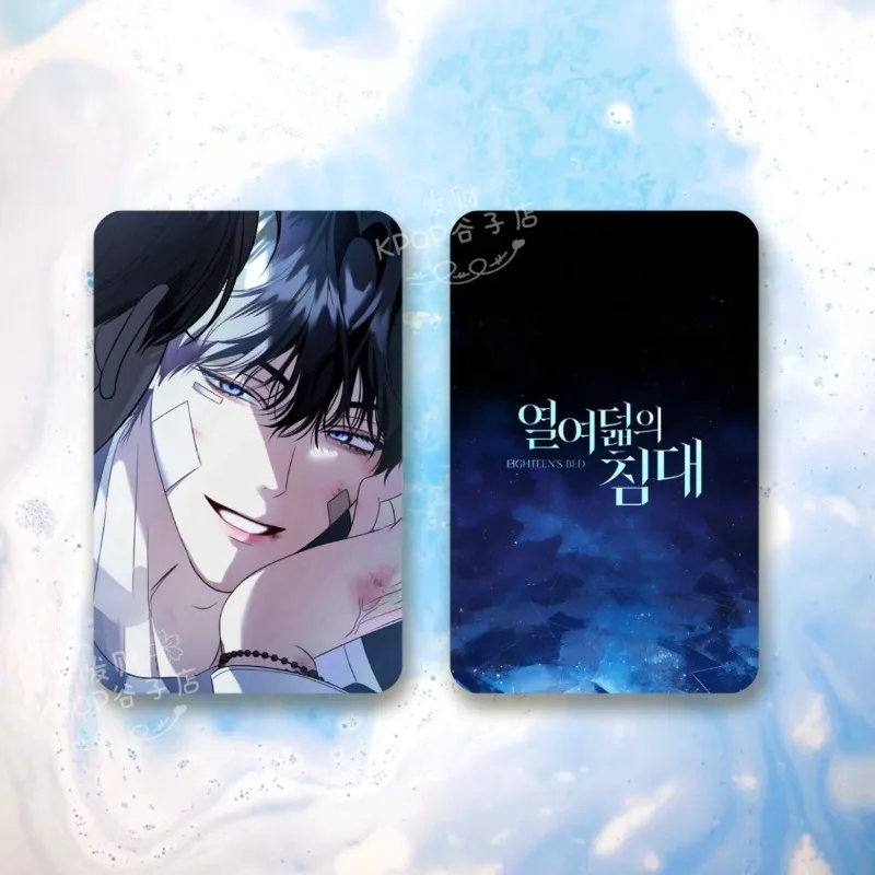 

Eighteen's Bed Anime Small Card Photo Cards 3inch Collection Girls Freidns Gift Waterproof Diy Postcard Bookmark Cosplay