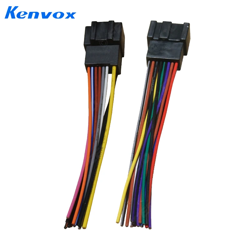 Car Audio Stereo 30Pin ISO Installation Wiring Harness Adapter For Chevrolet Captiva Enclave Silverado Tahoe Radio Cable