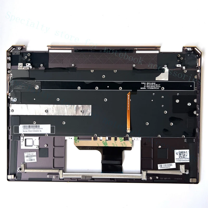 A+  New For HP Spectre X360 13-AP Series Palmrest With Backlit Keyboard L37681-001