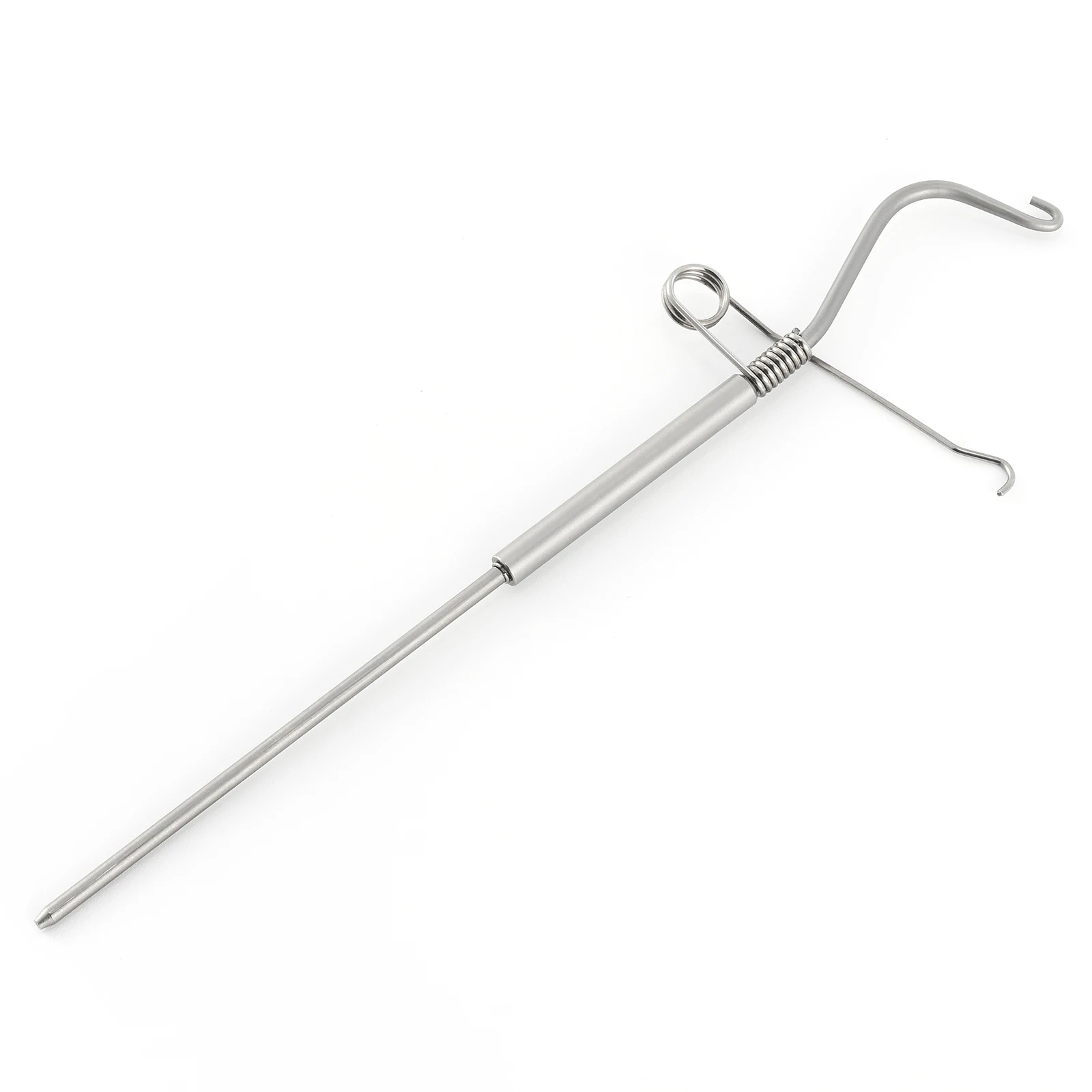Narzędzie do wiązania much Dr.Fish Whip Finisher, ze stali nierdzewnej, do wiązania much, wiązania węzłów, narzędzie do tworzenia przynęt wędkarskich, obrotowy finisher, 13,4 cm
