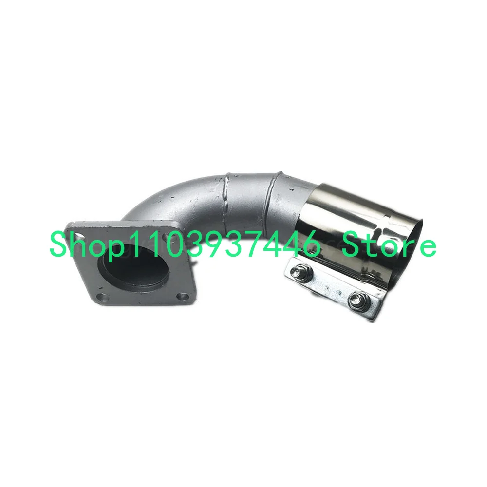 

PC60-7 120-6 For Komatsu muffler smoke pass turbocharger exhaust pipe elbow clamp 4D95 4D102 engine connecting pipe Excavator
