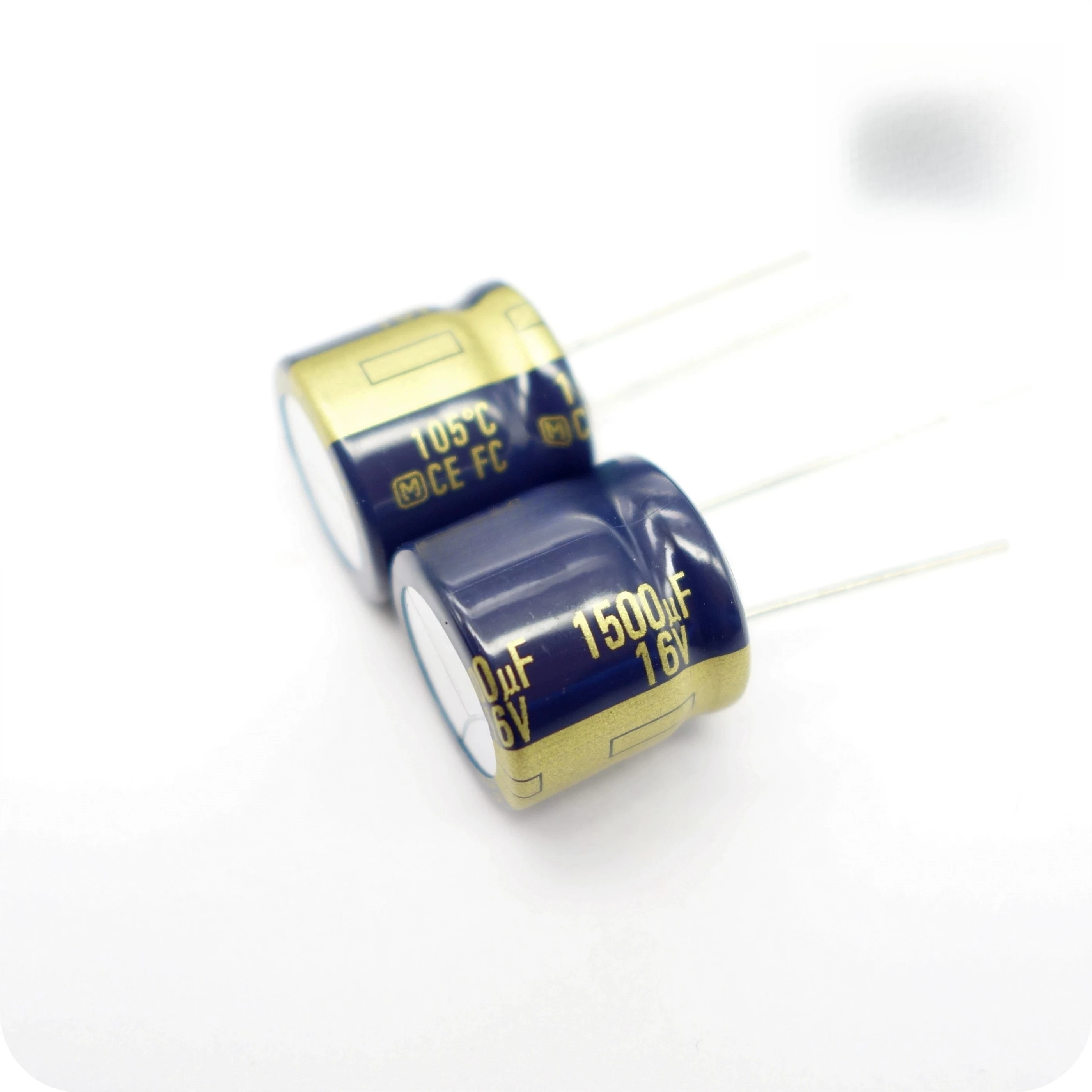 for Panasonic FC 16V 1500UF Audio Capacitor (Price for 100 Pcs)