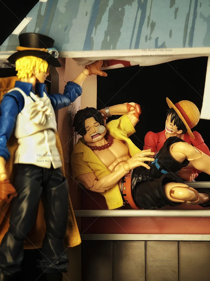 1/12 مقياس الملابس الذكور قميص أصفر قطعة واحدة Portgas · D · Ace لهب لهب الفاكهة ل SHF 6 بوصة عمل الشكل الجندي المشهد الدعائم