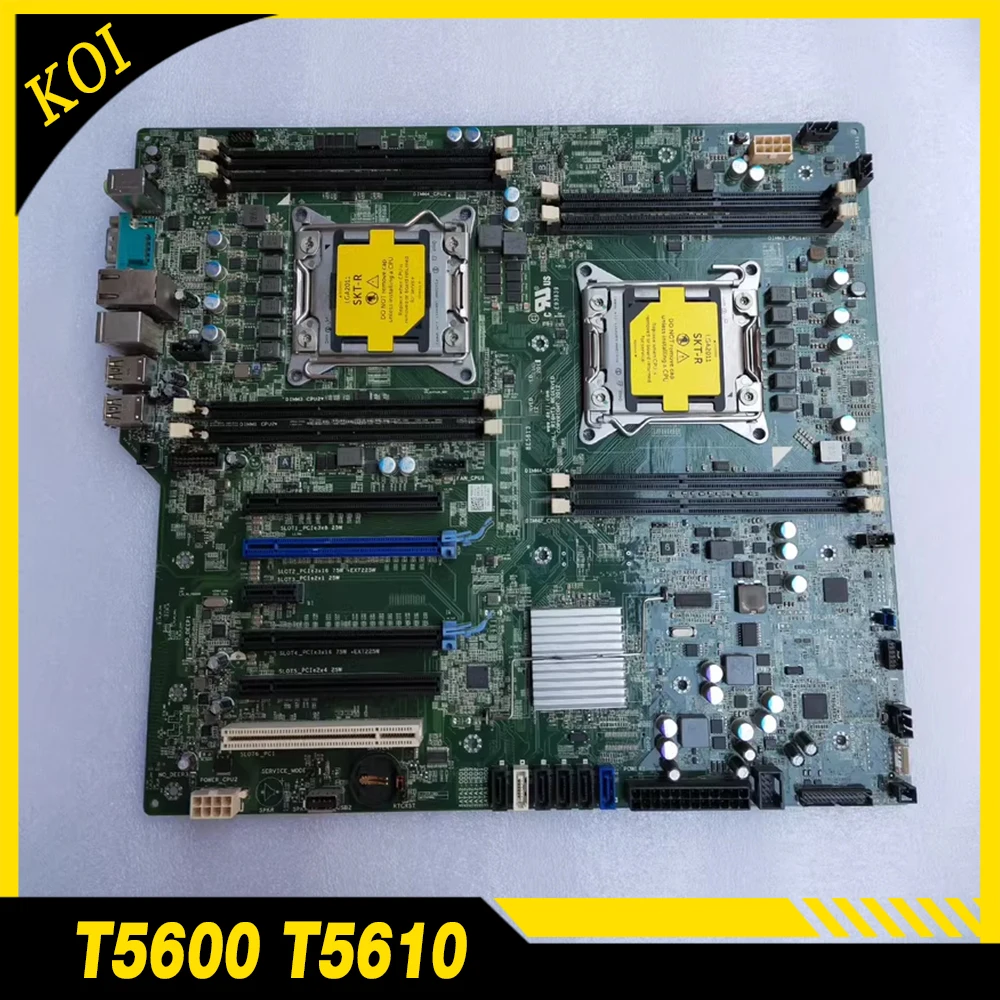 For DELL T5600 T5610 Workstation Motherboard Y56T3 0GN6JF 0WN7Y6