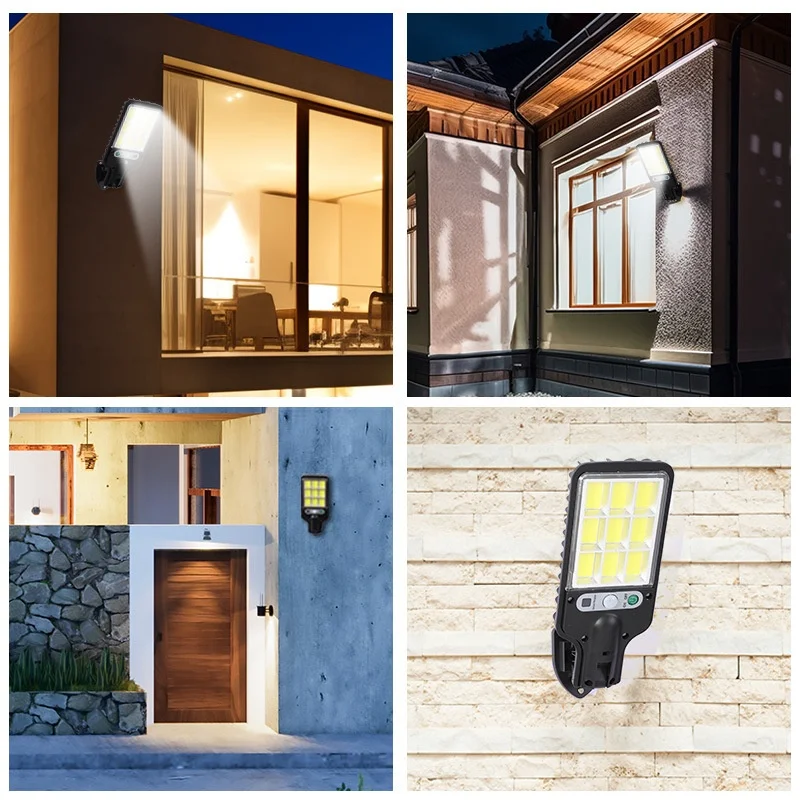 

Solar Street Lights Solar Lamp 1~6PCs Outdoor With 3 Mode Waterproof Motion Sensor Security Lighting for Garden Patio Path Yard