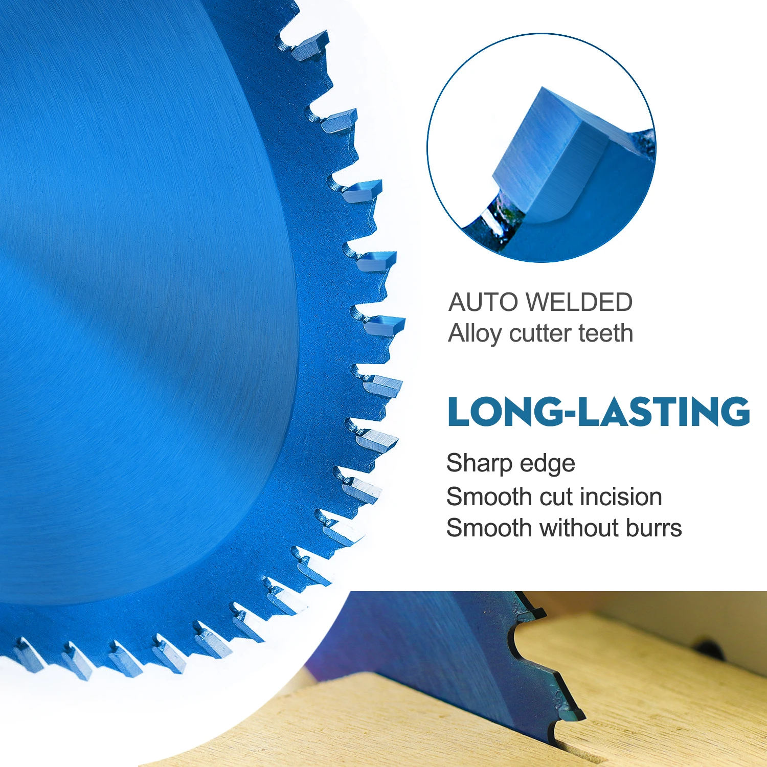 XCAN 1pc 85x10/15mm 24/30/36 Teeth TCT Wood Circular Saw Blade Nano Blue Coating Cutting Disc Carbide Tipped Saw Blade