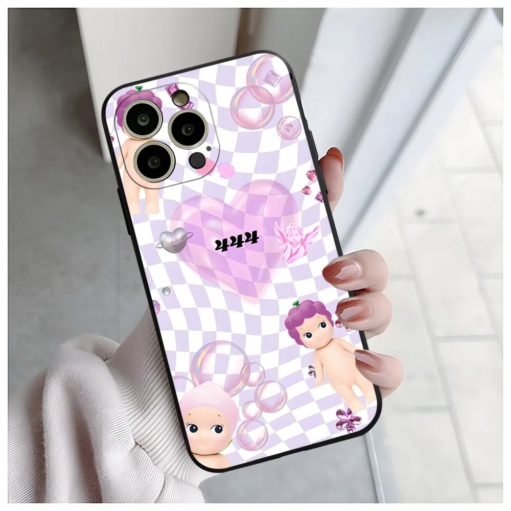 Sonny angel nature art Phone Case for iphone 14 15ProMax 11 13 12 Pro Xs Max Mini Xr X 7 8 6 6s Plus Shell Coque