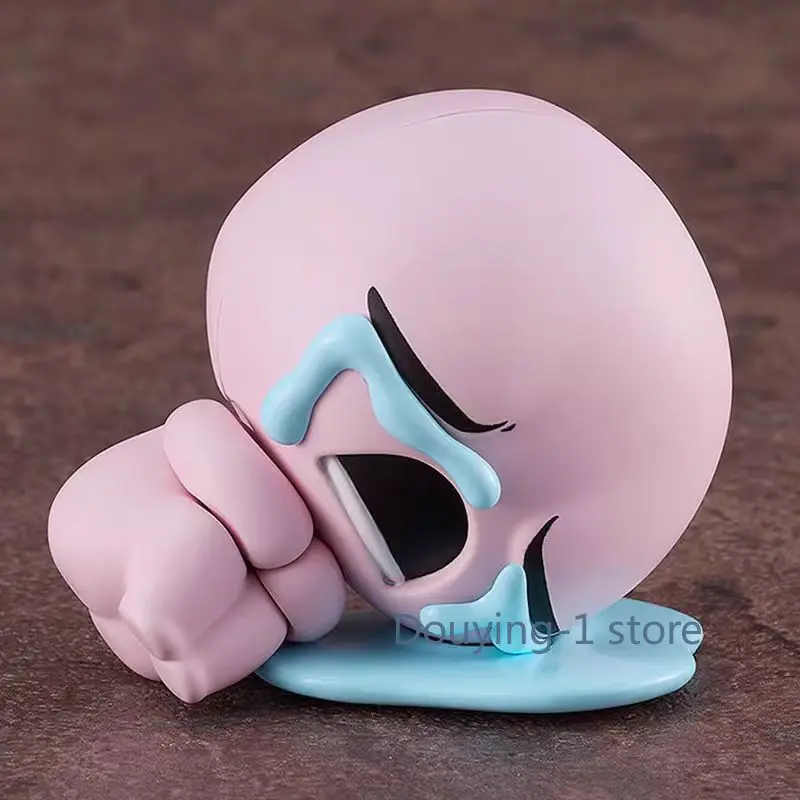 Em estoque GSC 2649 The Binding of Isaac Q.Ver Frowning Face Action Figure Coleção Modelo Toy