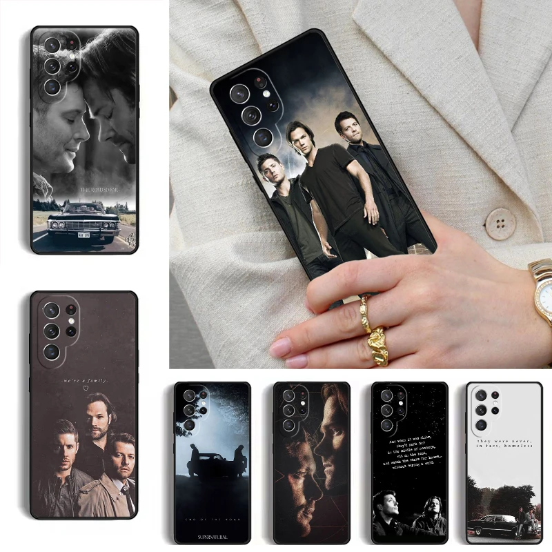 Чехол Supernatural SPN Dean And Sam для Samsung Galaxy S26 S25 Ultra S24 S23 S22 S21 Plus Note 10, чехол-бампер