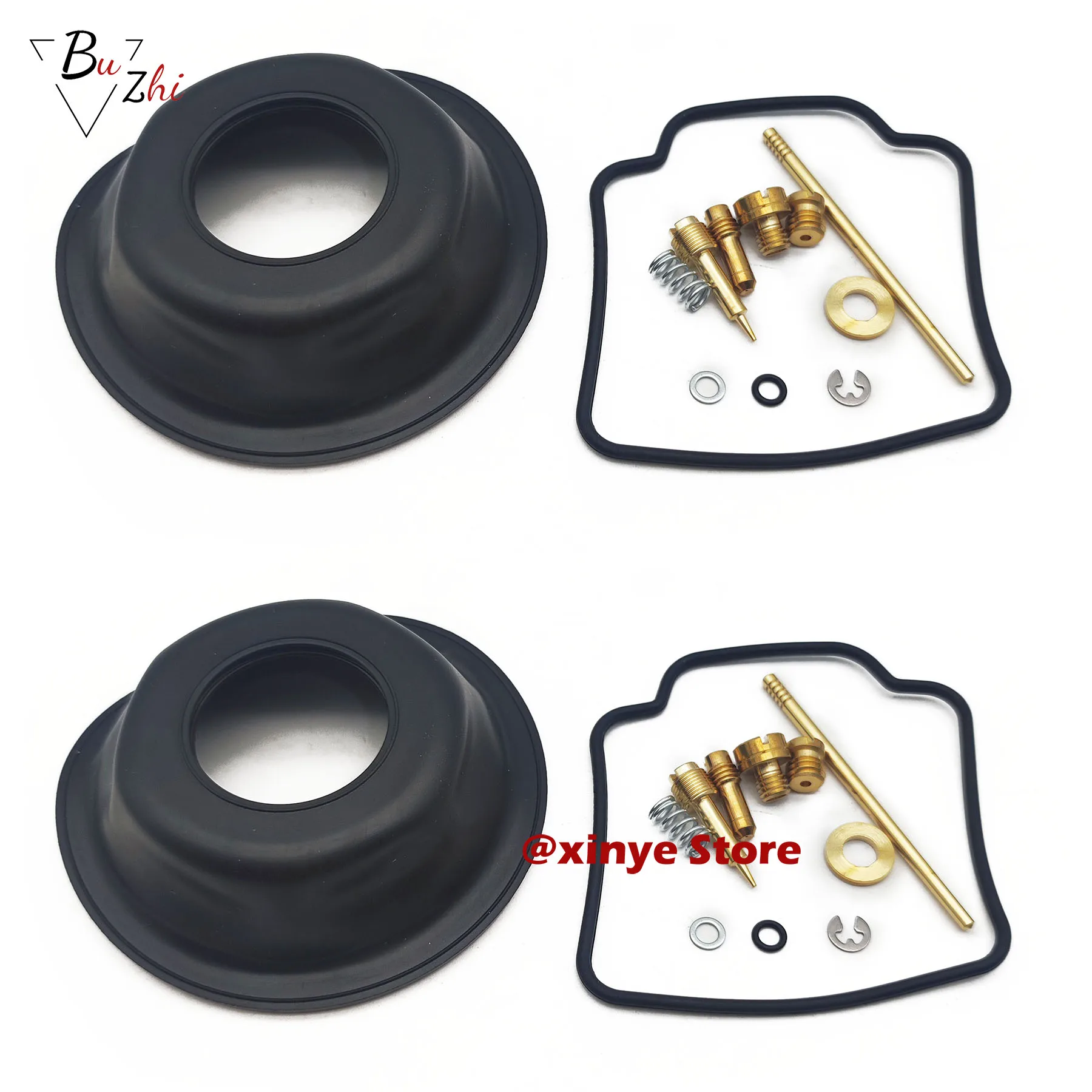 Carburetor repair kit for Polaris Magnum 325 330 425 500 ATV Configure vacuum diaphragm Needle valve gasket air screw parts