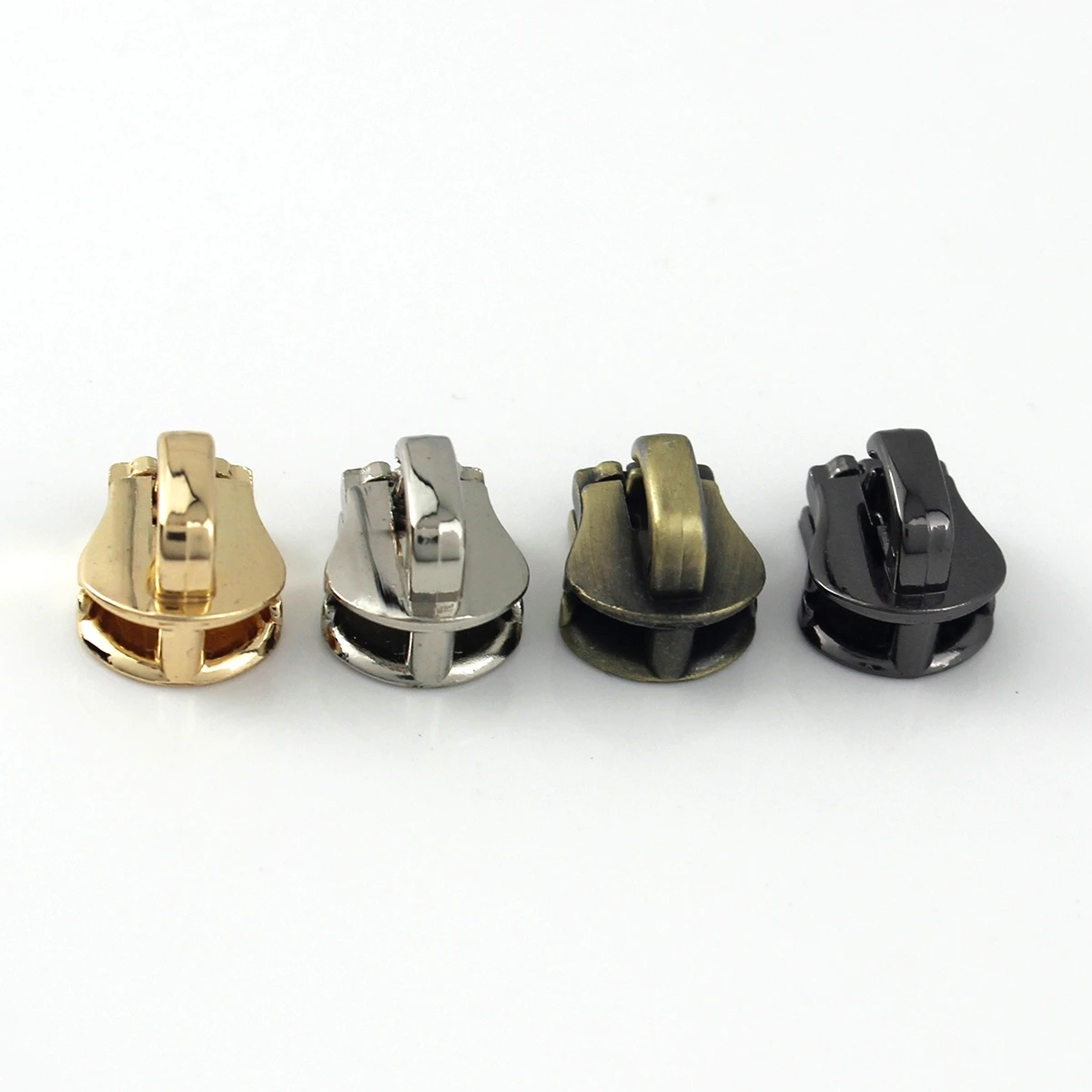 10pcs Metal 5# Zipper for Open-end Jeans Cremalleras Down Coat Jacket Garment Bag Zippers for Sewing