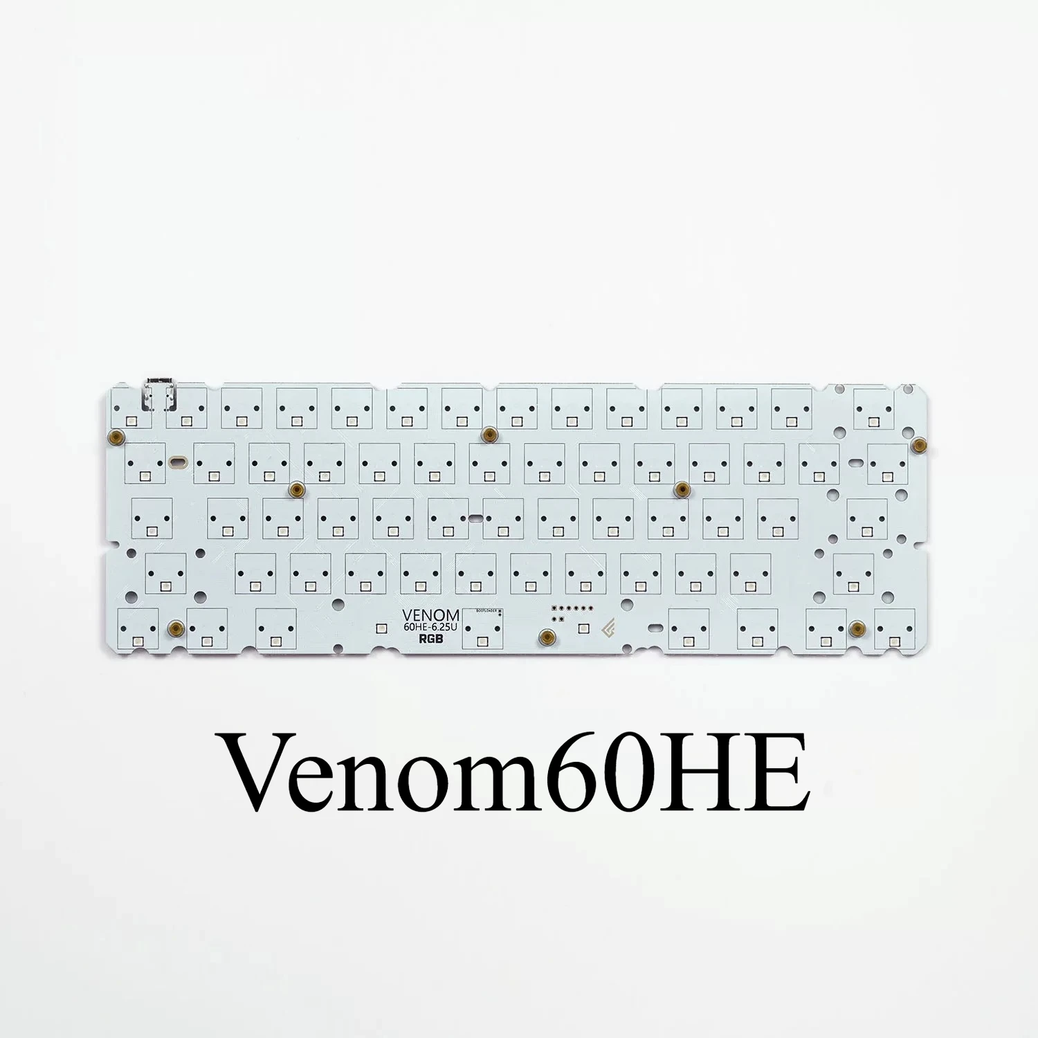 Geonworks Venom60HE Wired Mechanical Keyboard PCB Customized Single Mode Magnetic Axis RGB E-sports Gaming Office Keyboard DIY