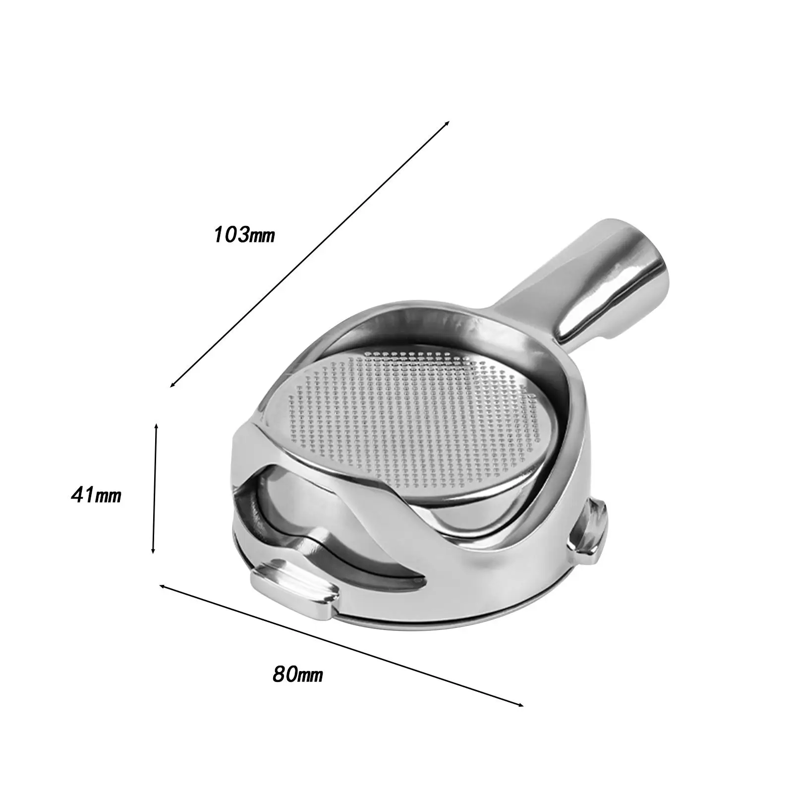 فلتر القهوة بدون قاع مقاس 58 مم، قطع غيار قابلة لإعادة الاستخدام لـ E61