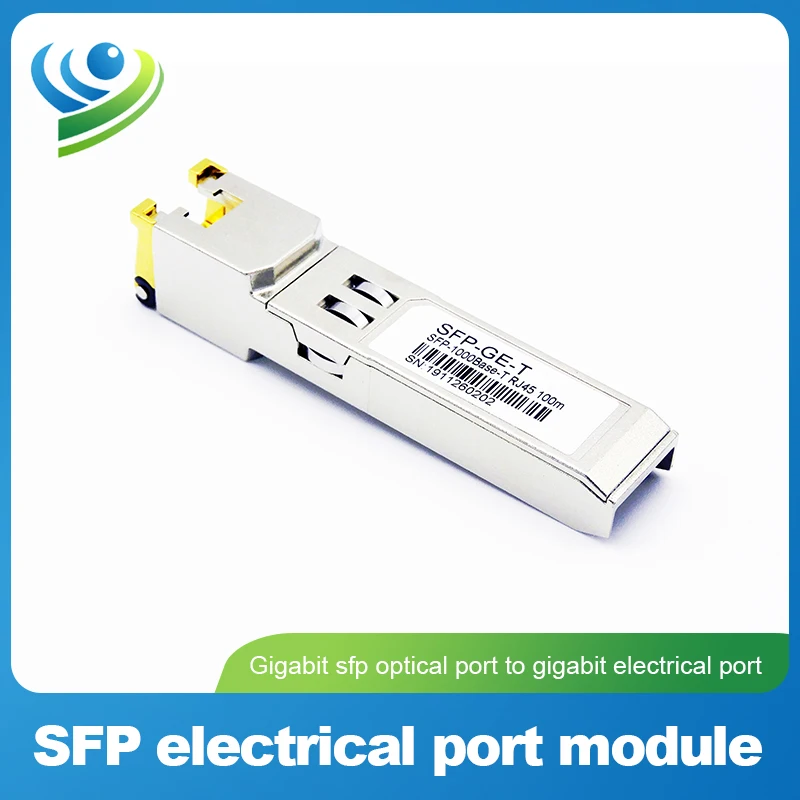 Original Gigabit SFP Photoelectric Conversion Module Gigabit Optical Port to Electrical Port RJ45 for SFP-GE-T Network Switch