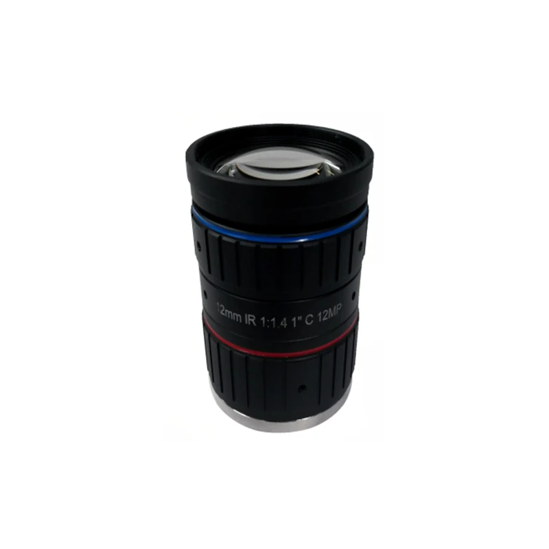 

12MP 1" 12mm C-Mount Machine Vision Lens Low Distortion F1.4 4K CCTV Lens Network Security Industrial Camera Lens SL-0330