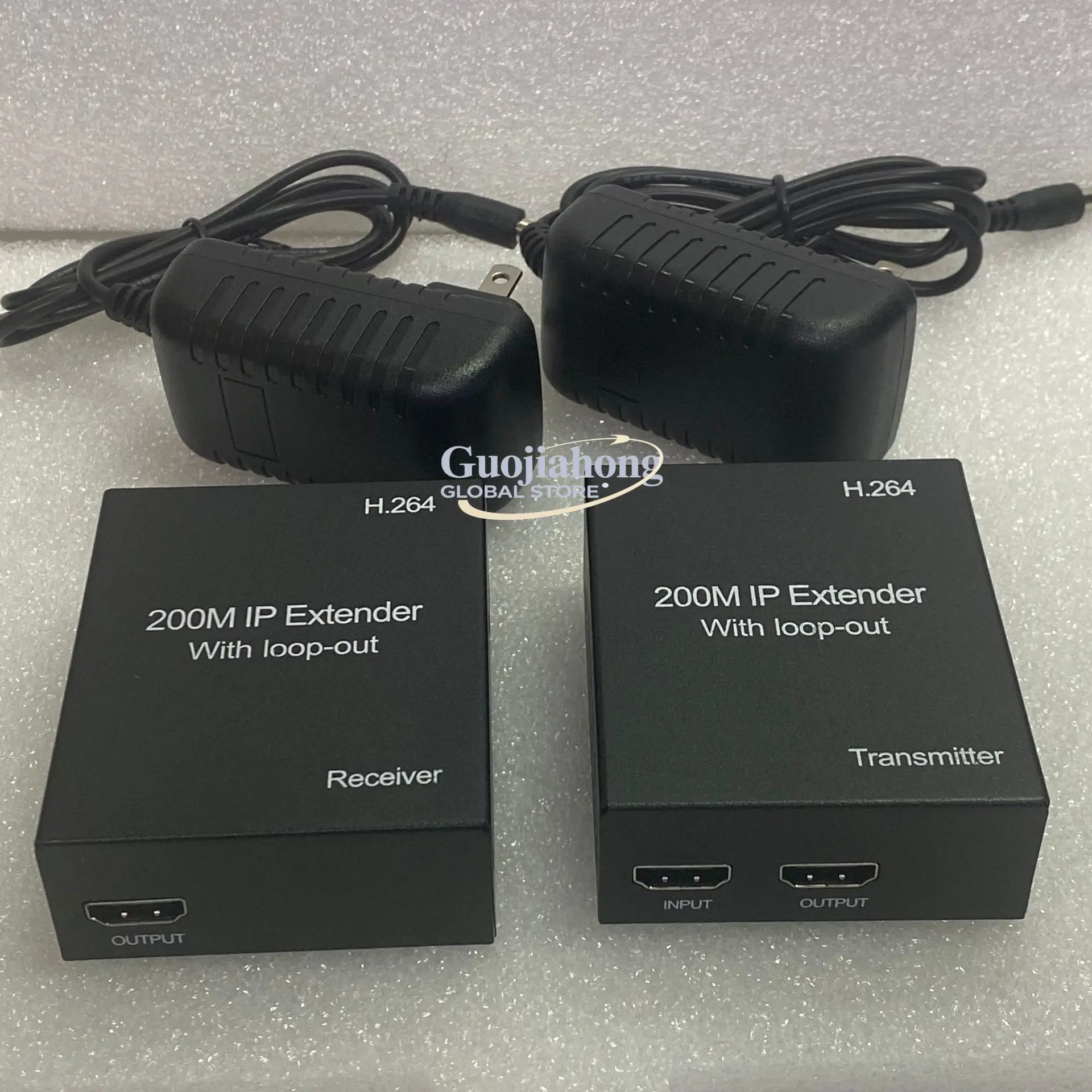 Cross-border 200M   IP Extender string switch 1 hair 200 meters network cable RJ45 to