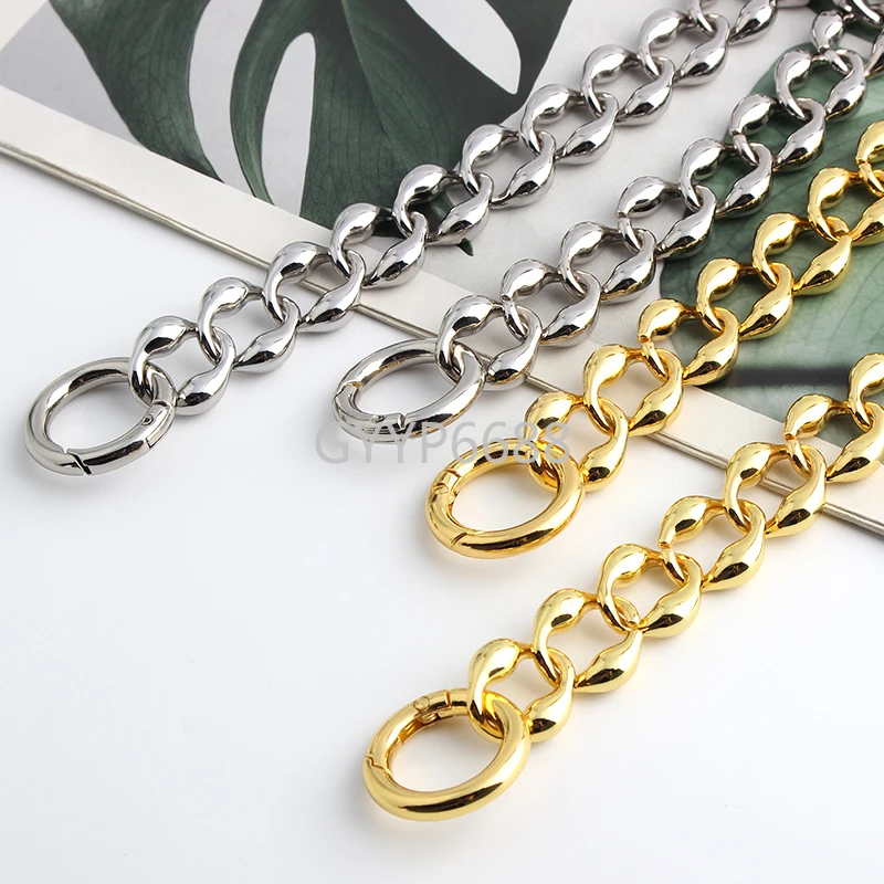 30~120CM Bags Chain Accessories Chain For Women Replacement Chain Bag Shoulder Handbags Belt Tote Bags Metal Chains Wholesale