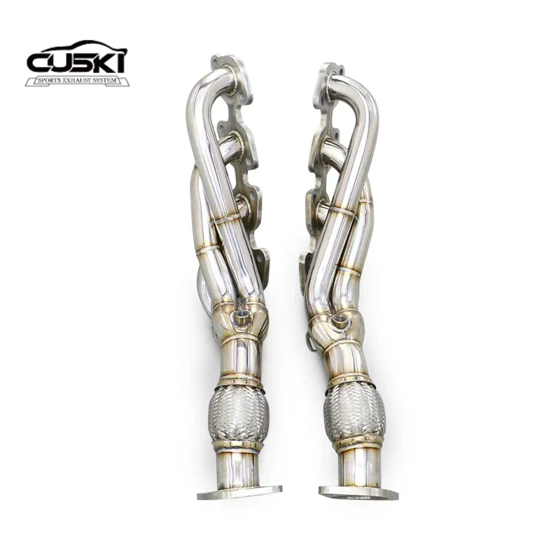 Stainless Steel Automotive Exhaust Parts For Lexus GS460 4.6 2008-2012 Exhaust Manifold Header Exhaust Modification Accessories