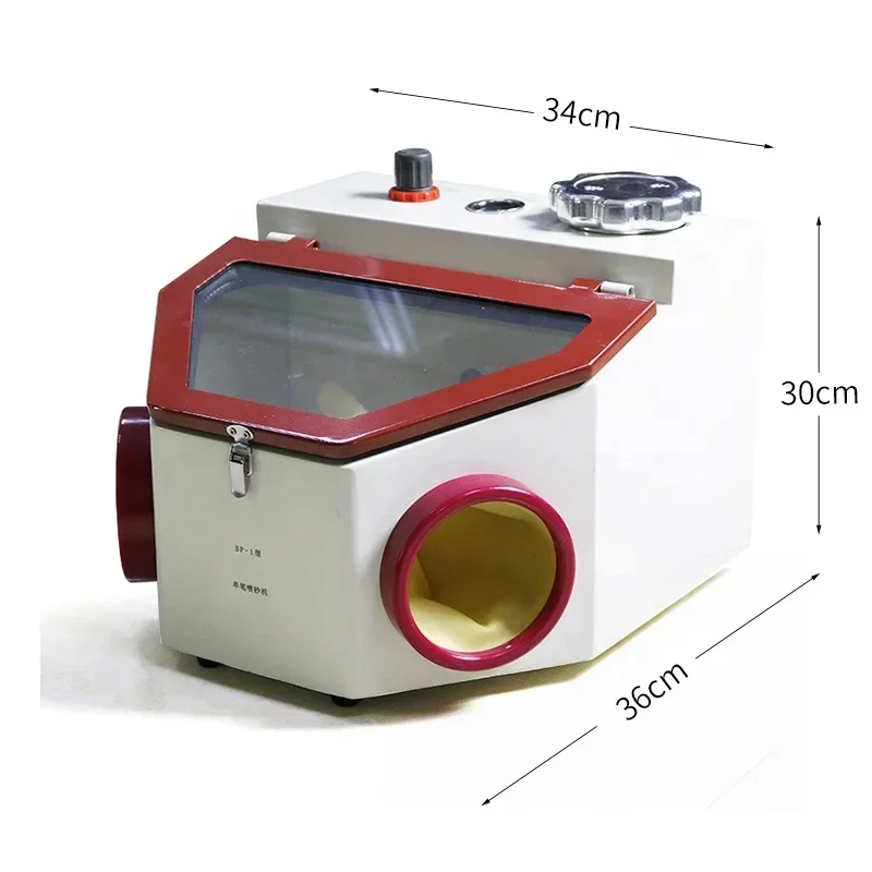 Dental Sandblaster Single Pen Alumina Lab Equipment Power 50W 110/220V Upgraded LED Power Dentistry Instruments Lab Machine