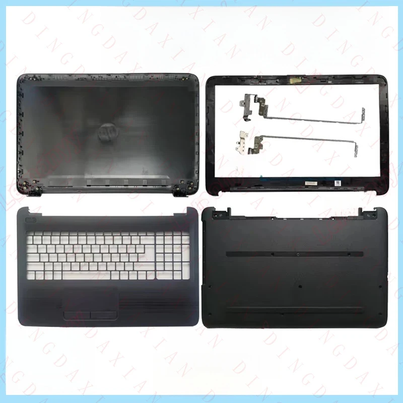 F+ NEW Laptop LCD Back Cover & Front Bezel & Palmrest & Bottom Case For HP 15-AC/AY/BA/AF/BD 250/255/256 G4/G5 TPN-C125/C126