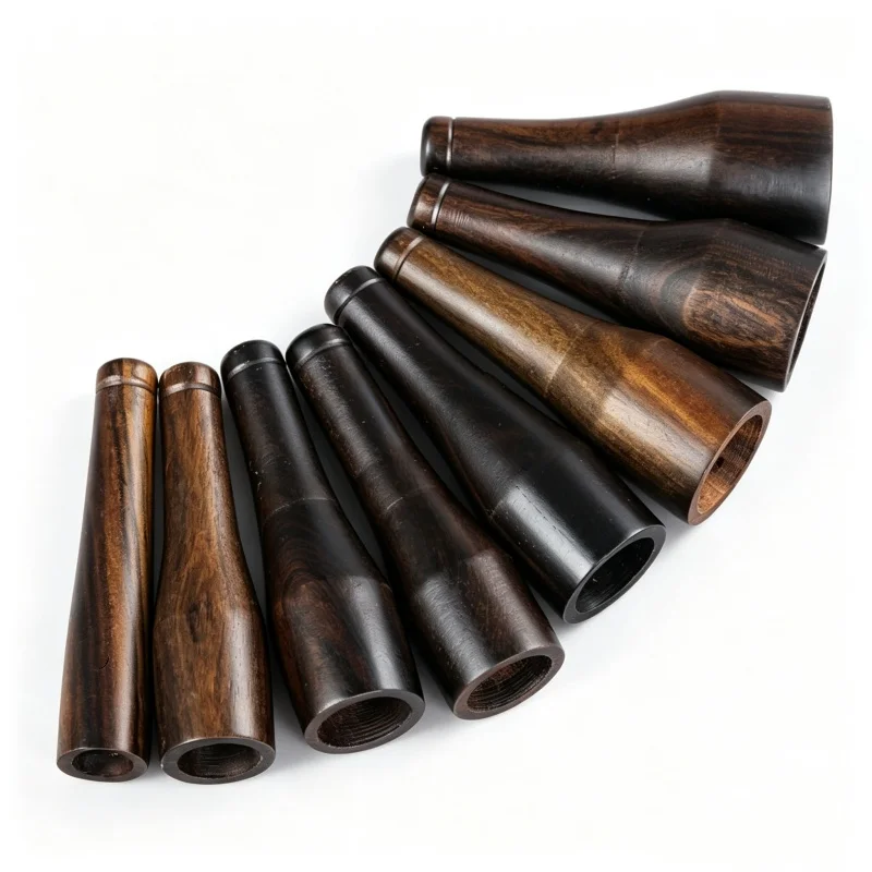 Sandalwood Cigar Holder Portable Filter Washable Circulatory Cigar Cigarettes Nozzle Bite