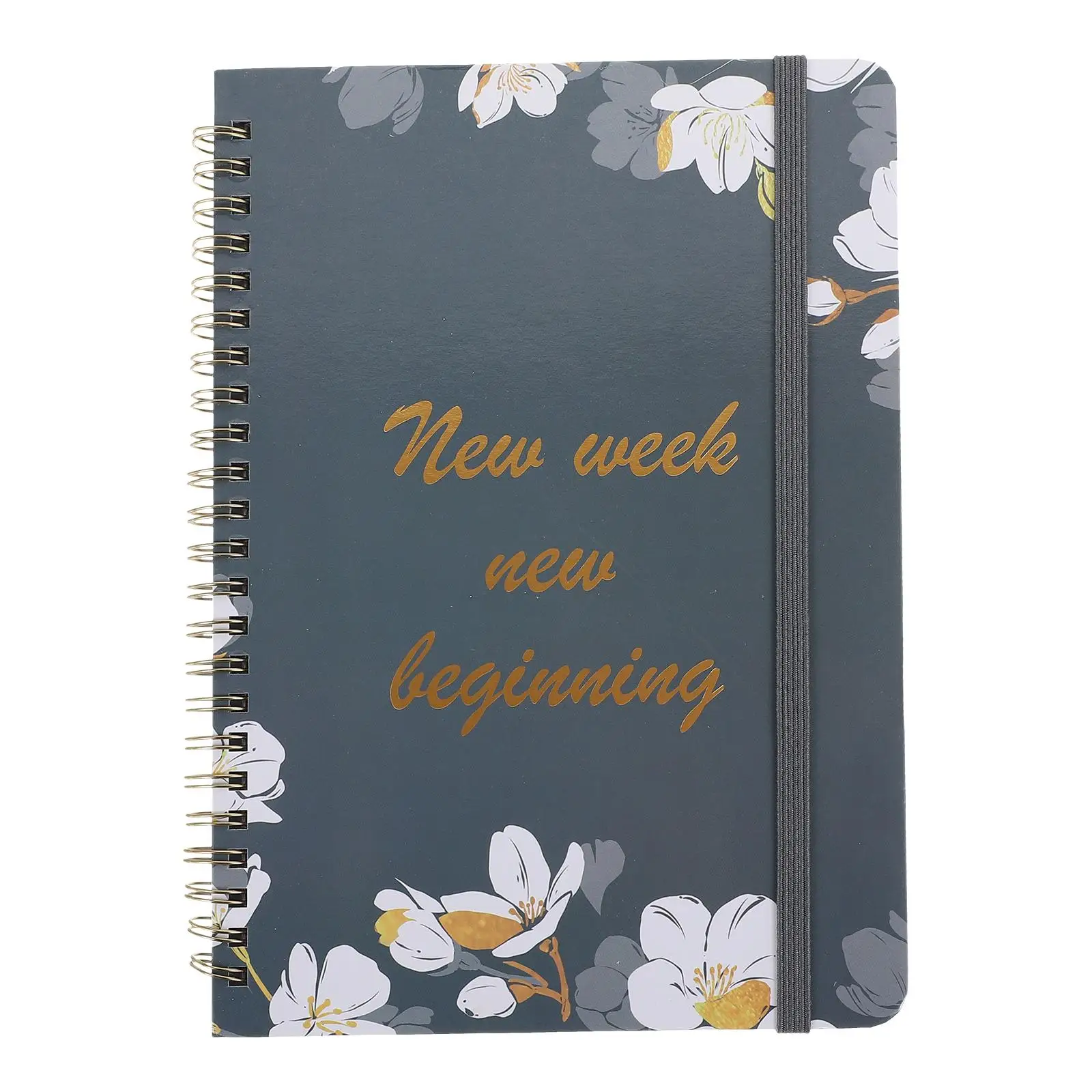 

Weekly Planner Lightweight Notepad Planning Handbook Girl School Appointment Alloy Loose-leaf Pocket Portable