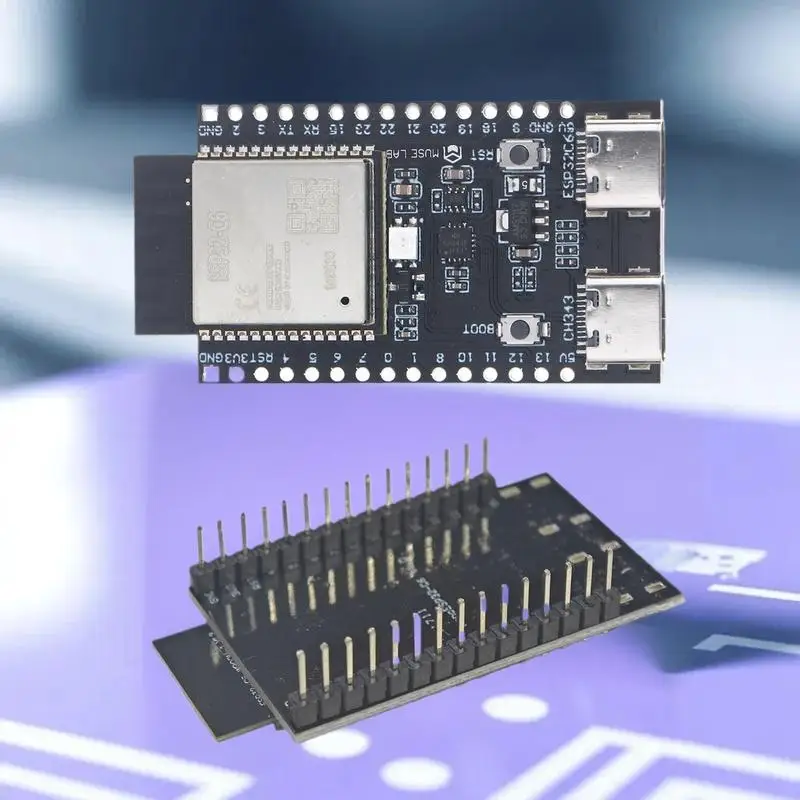 WiFi6 Bluetooth-Compatible ESP32-C6 N4, N8, N16 Core Module Set: Ideal for Arduino Nano & IoT based Development Projects
