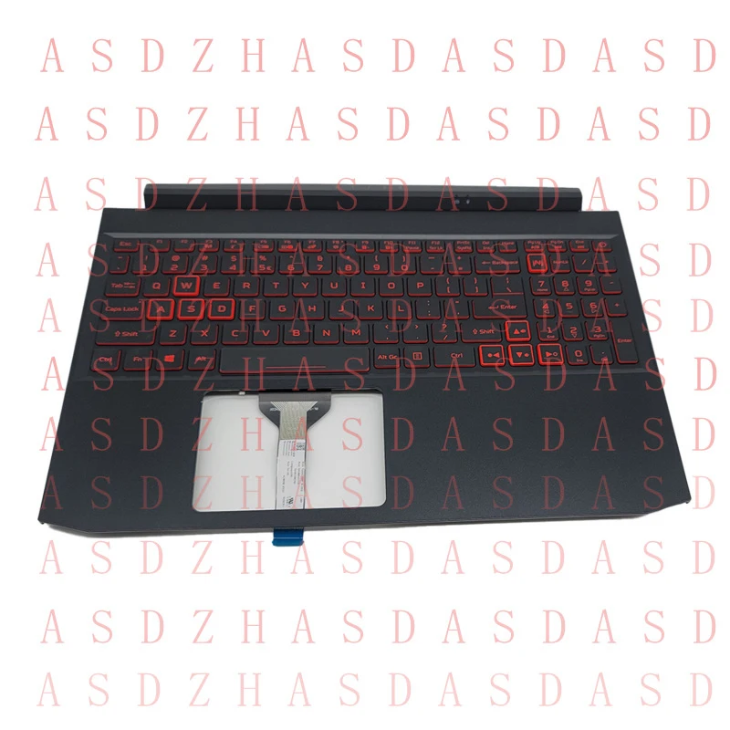 Z  Palmrest Red Backlit Keyboard For Acer Nitro 5 AN515-57 AN515-45 6B.QEXN2.001 US