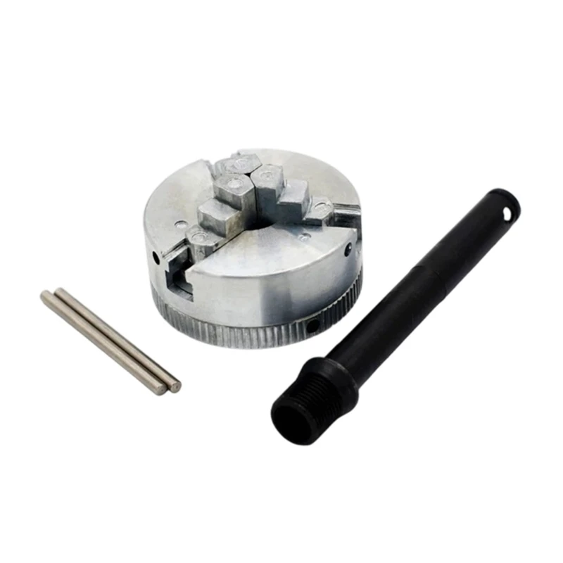 F26C Metal 3-Jaw Chuck Connecting Rod for Mini Machine Tool, Threaded Connection Component for Adjustment, Maintenance, and