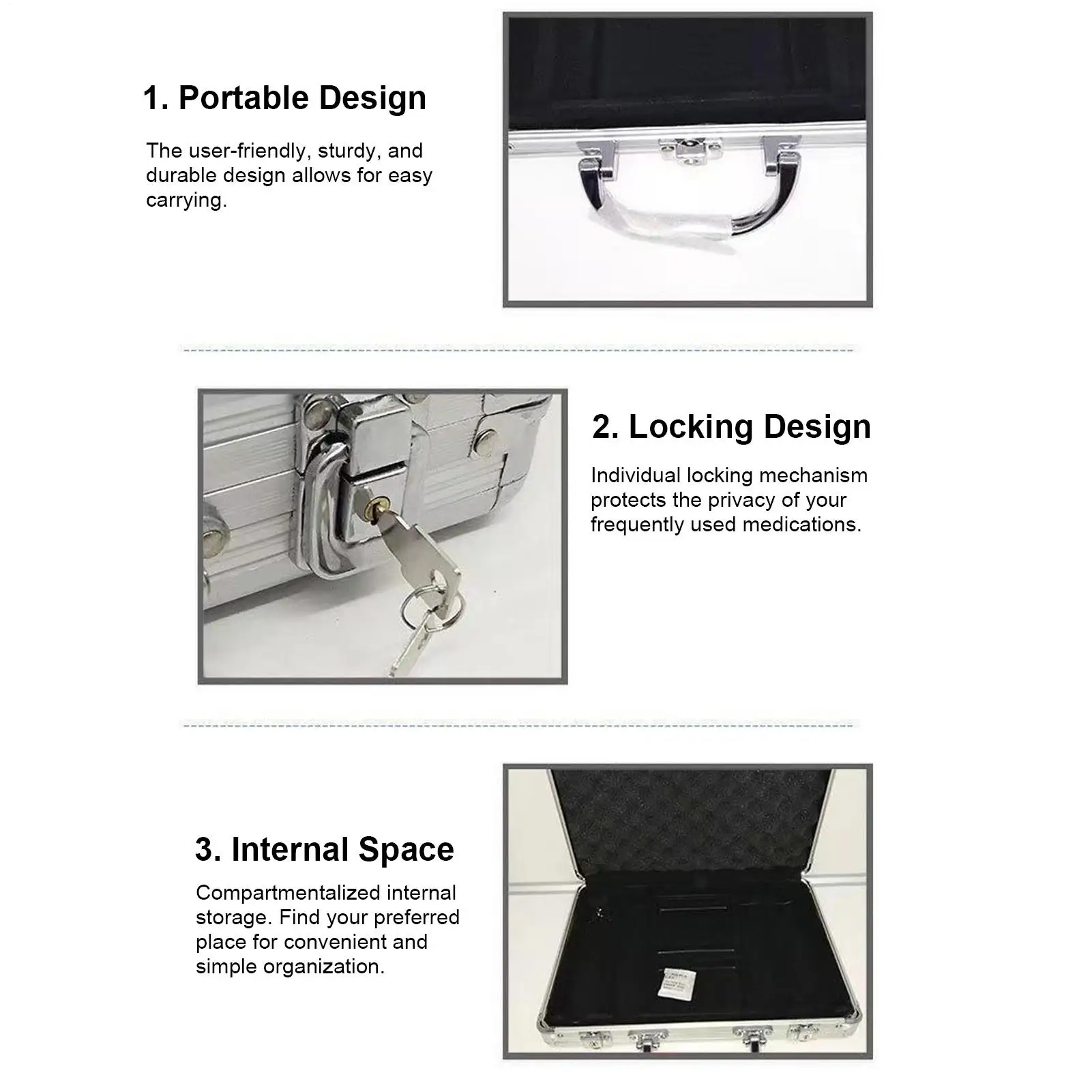 

Poker Chip Case Empty 300 Pieces Capacity Aluminum Alloy Matte Black Full Protection Poker Chip Display Case For Lovers Family