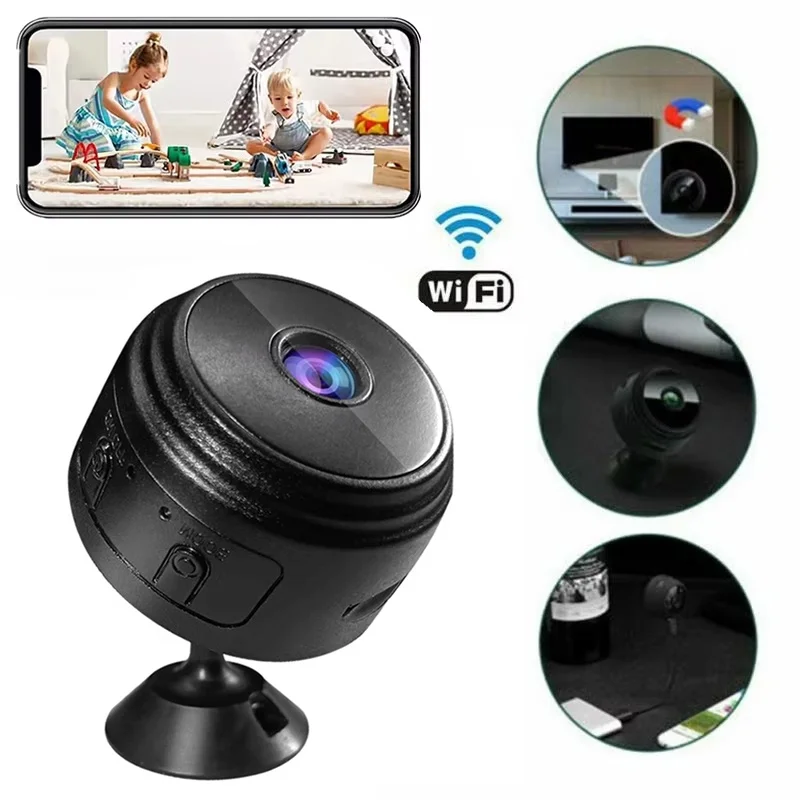 A9 Mini Cameras 1080P WiFi Smart Monitor Surveillance Cameras Sensor Camcorder Web Video Home Safety Wireless Monitoring Camera