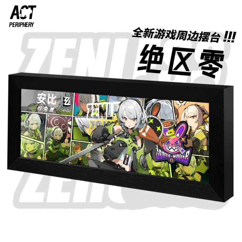 2025 Zenless Zone Zero Figure Comic Frame Cartoon Ellen Joe Von Lycaon Figure Desktop Ornament Fan Collection Gift - Image 5