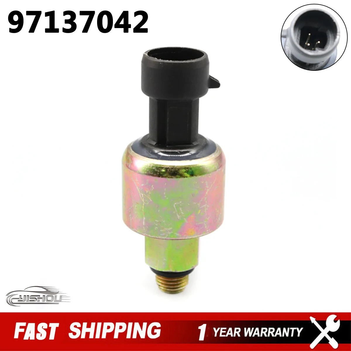 97137042 Oil Rail Pressure Sensor For Holden Jackaroo 4JX1 ORPS 97 137 042 UBS For Isuzu 3.0L TD 8-97137042-1 8971370421 New