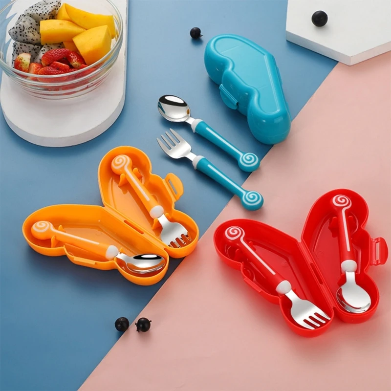 

Безопасная детская столовая посуда из нержавеющей стали