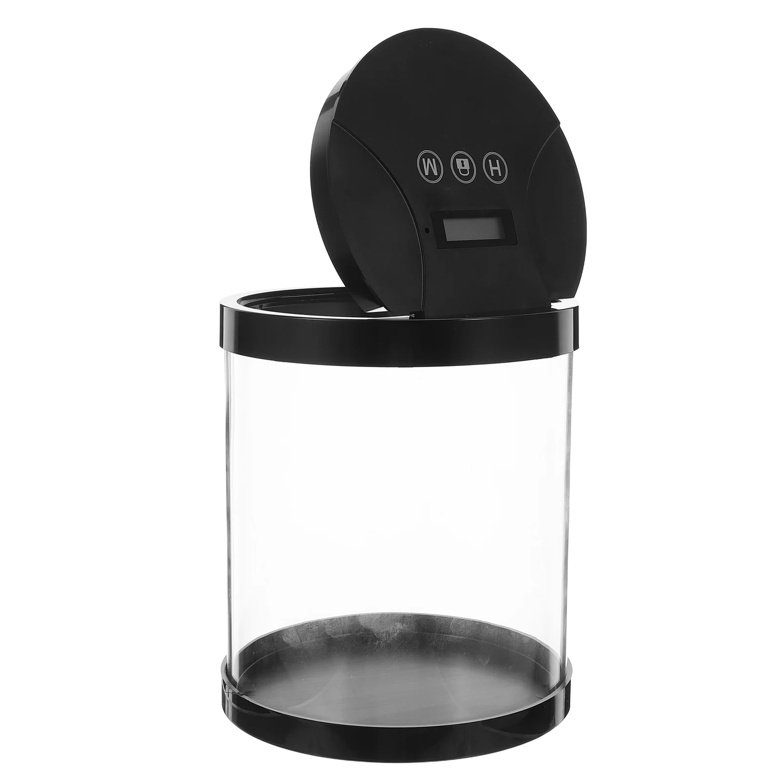 Smart Timer Lock Box Transparent Electronic Safe For Phone Snack Storage Self-Discipline Time Management Tool For Home Office