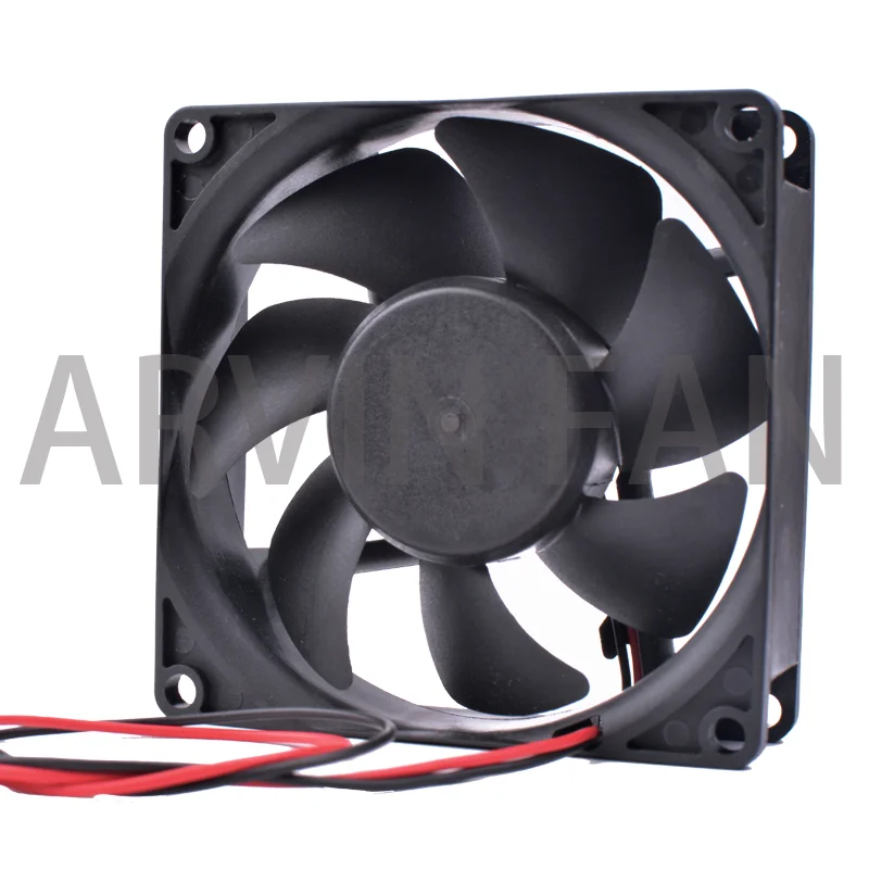 COOLING REVOLUTION EF80251B2-Q00A-A99 8cm 8025 80mm Fan 12V 1.14W  Double Ball Air Volume Power Supply Cooling Fan