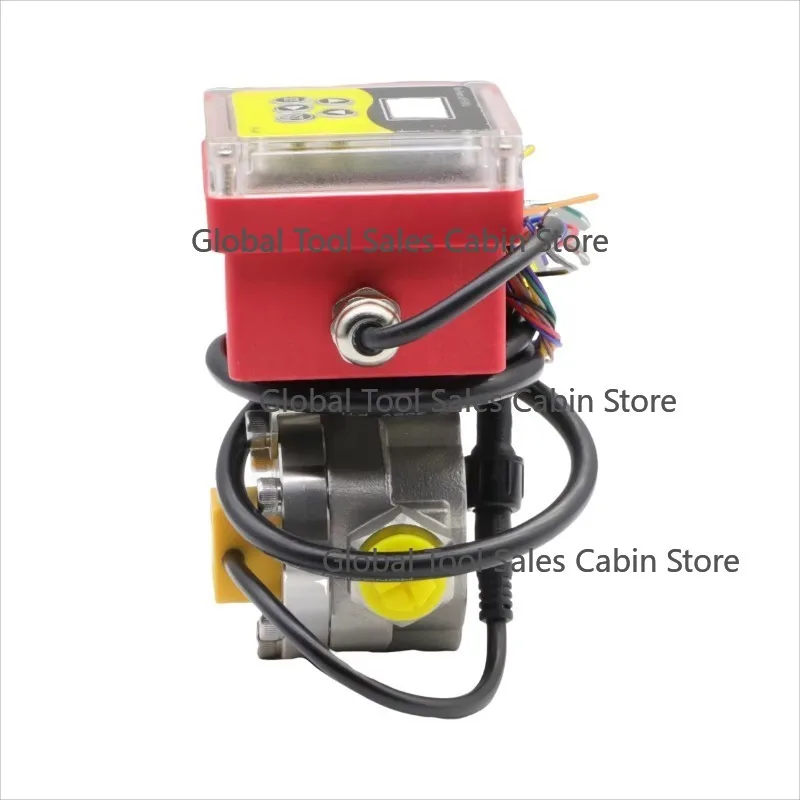 Precision Micro Gear Flow Meter for High Viscosity Liquids - Paint Adhesive Grease Oil Chemical Fluids Measurement Tool