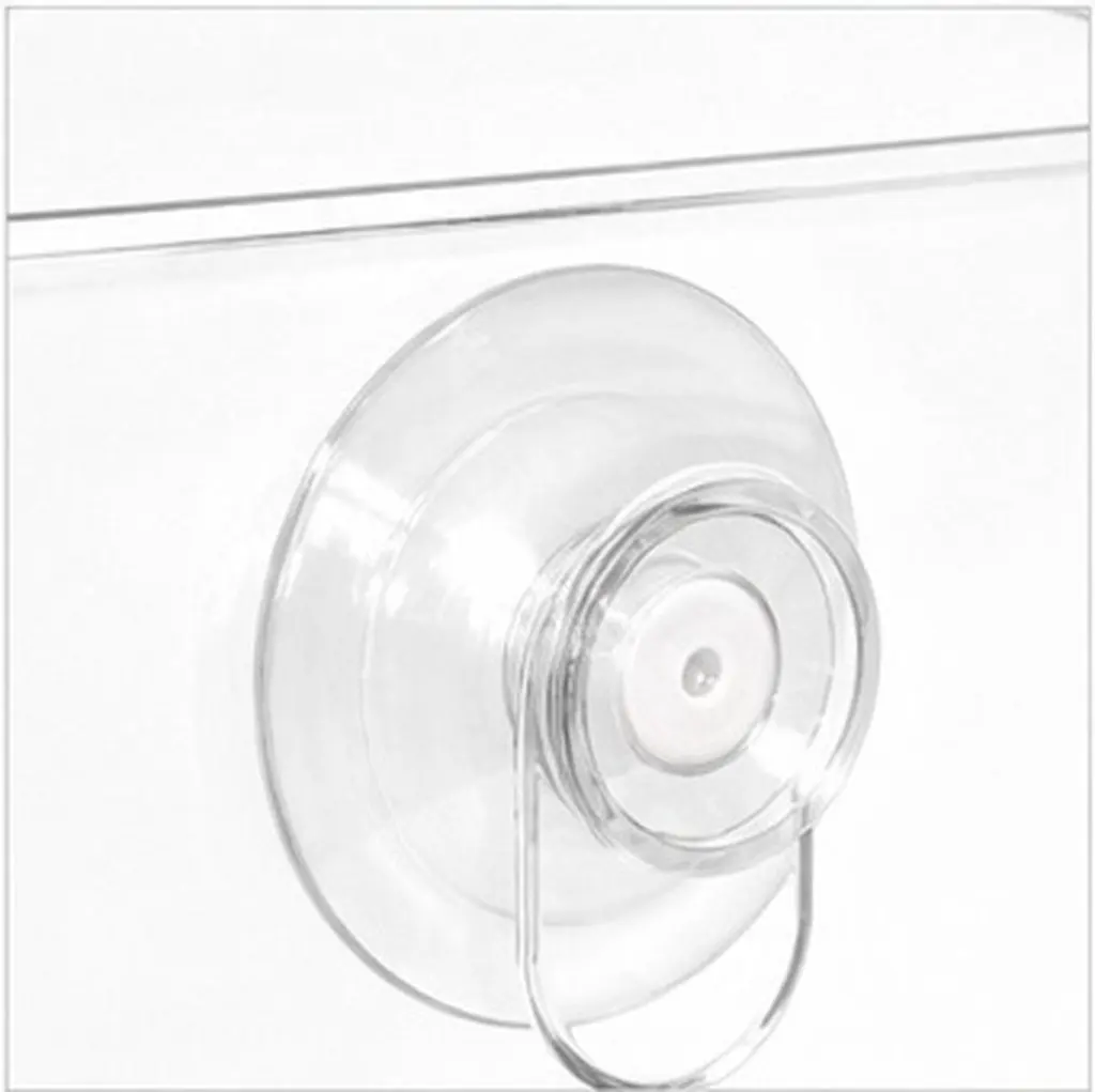 Window Plant Shelf Suction Cup Acrylic Floating Clear Holder Indoor Windowsill Vegetable Flower Storage Rack Plant Stand