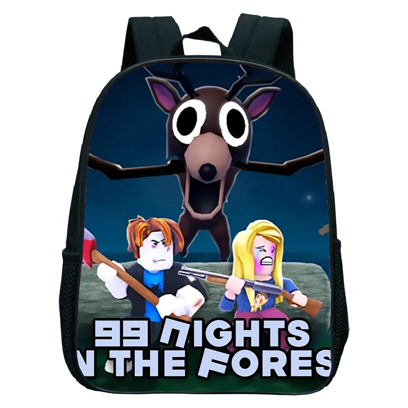 

Детский рюкзак «Ужасный олень» для детского сада, школьный ранец для мальчиков по мотивам игры «99 ночей в лесу»