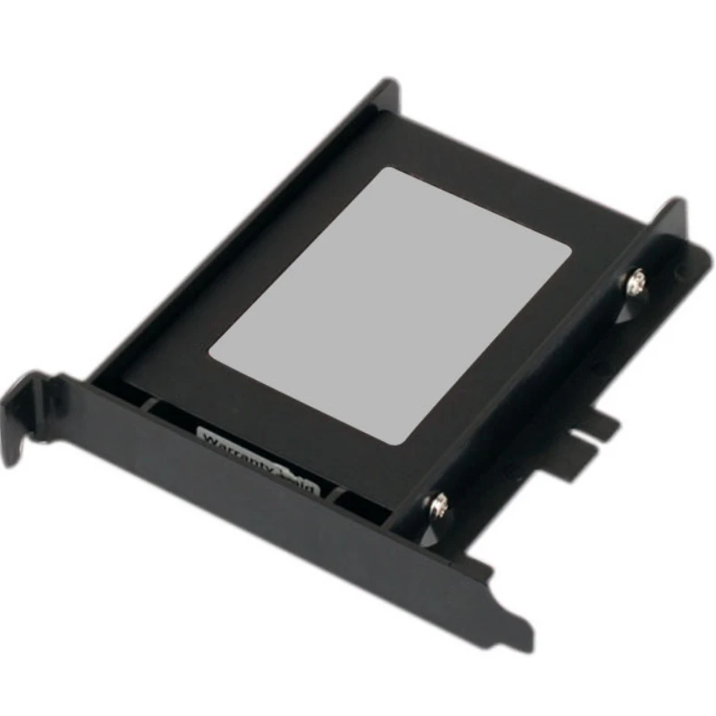 PCI Card Slot Hard Disk Adapter Bracket HDD/SSD Chassis Rear Baffle Bracket Plastic  2.5 A 3.5  Adaptador Sata