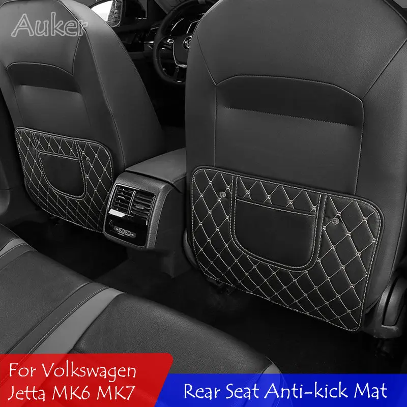 

Car Rear Seat Protective Mat for Volkswagen Jetta 2012-2023 MK6 MK7 Pad Cover Case Cushion Sticker Styling Accessories 3pcs/set